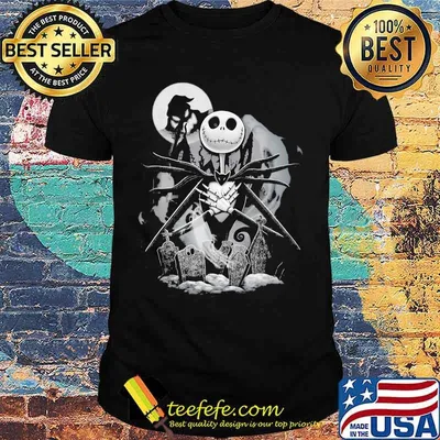happy halloween jack skellington nightmare moon jesus shirt