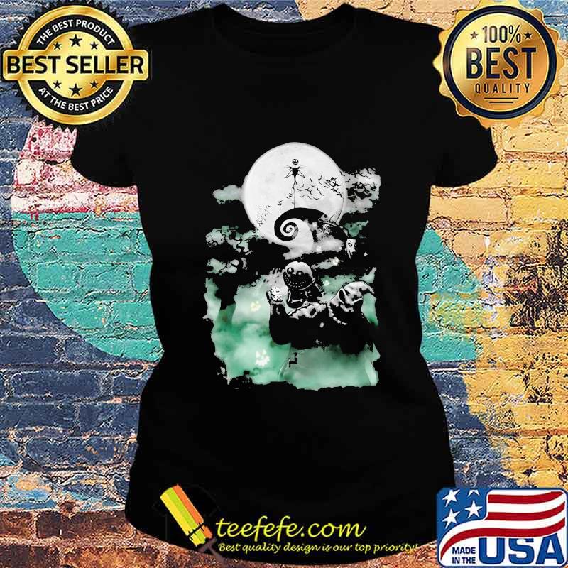Happy halloween jack skellington nightmare moon s Ladies tee Happy halloween jack skellington nightmare moon s Ladies tee