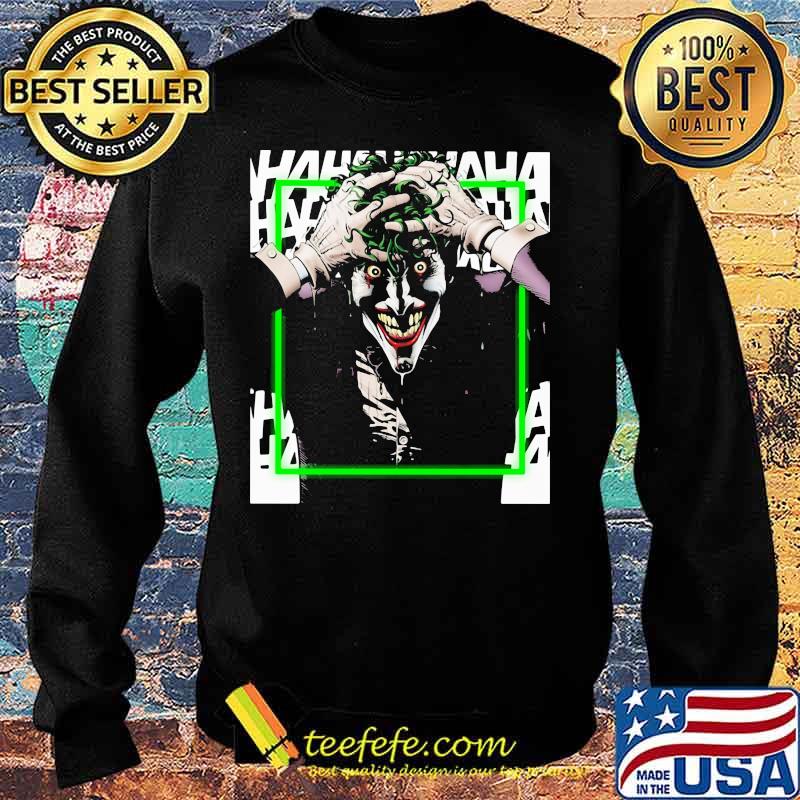 Happy halloween joker smiling hahaha s Sweater Happy halloween joker smiling hahaha s Sweater