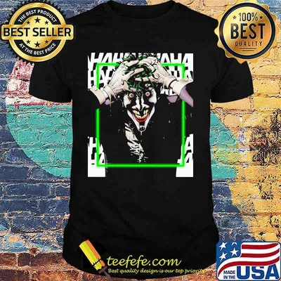 Happy halloween joker smiling hahaha shirt