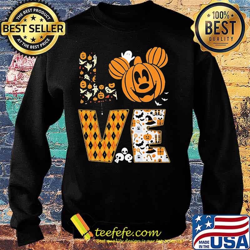 Happy halloween love mickey mouse pumpkin s Sweater Happy halloween love mickey mouse pumpkin s Sweater
