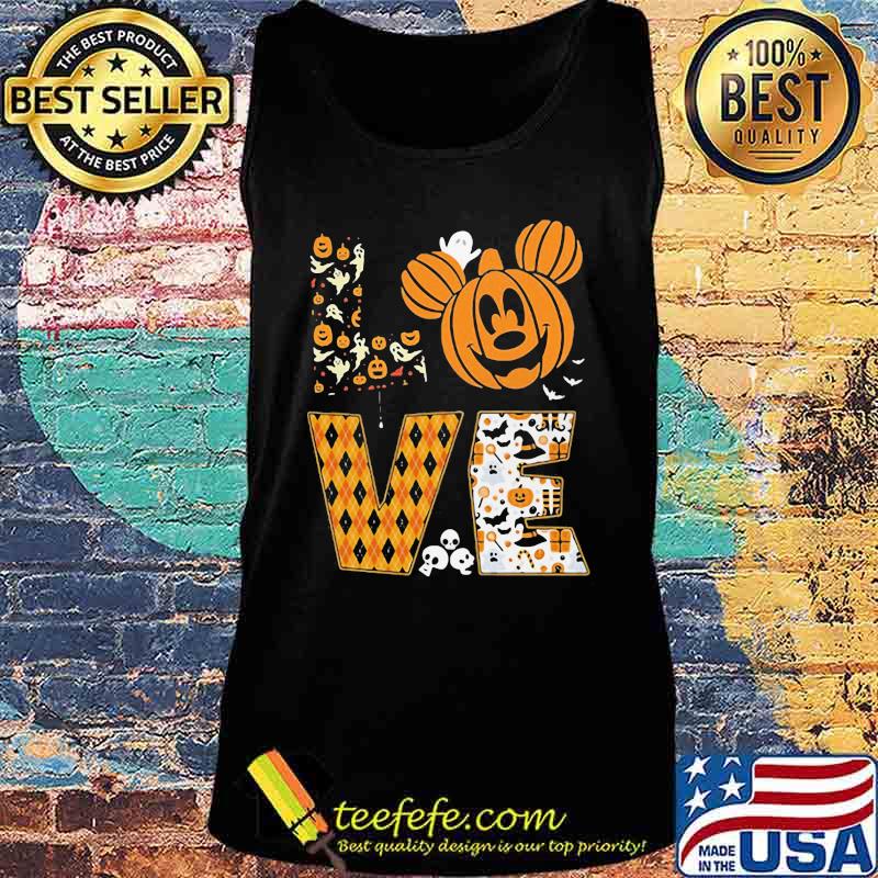 Happy halloween love mickey mouse pumpkin s Tank top Happy halloween love mickey mouse pumpkin s Tank top