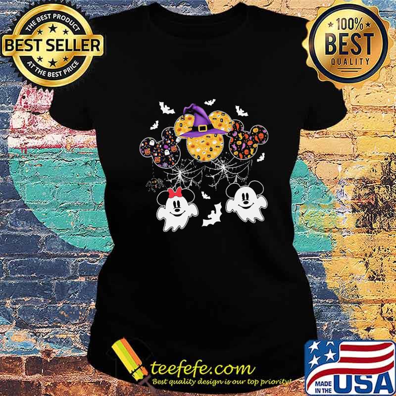 Happy halloween mickey mouse ghost s Ladies tee Happy halloween mickey mouse ghost s Ladies tee
