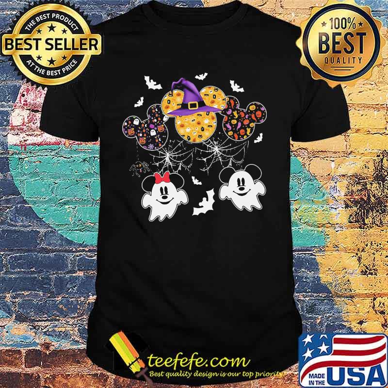 Happy halloween mickey mouse ghost shirt