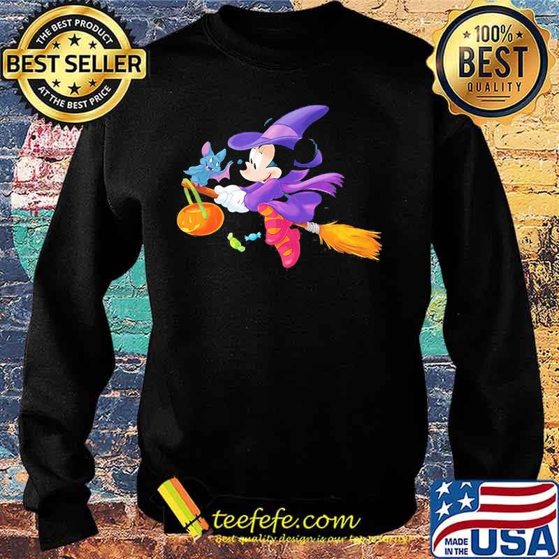 Happy halloween minnie mouse witch and jerry mouse s Sweater Happy halloween minnie mouse witch and jerry mouse s Sweater