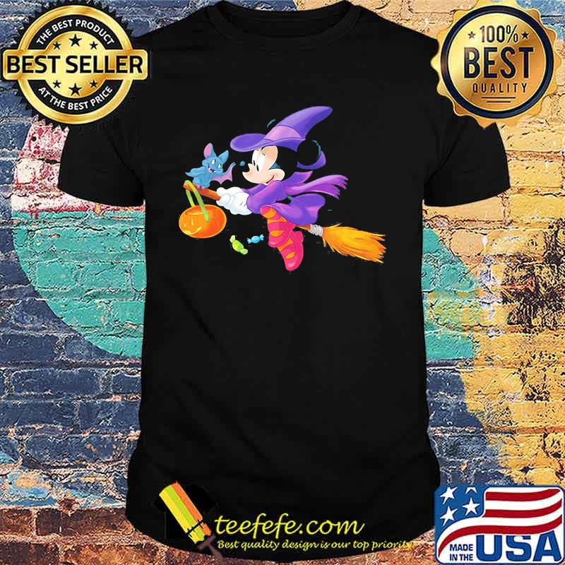 Happy halloween minnie mouse witch and jerry mouse shirt Happy halloween minnie mouse witch and jerry mouse shirt