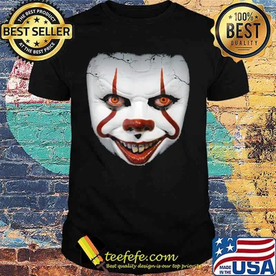 Happy halloween pennywise face shirt