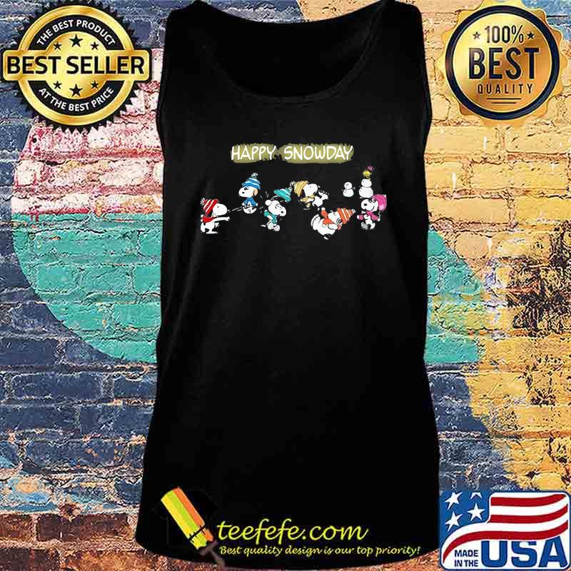 Happy snowday snoopy merry christmas s Tank top Happy snowday snoopy merry christmas s Tank top
