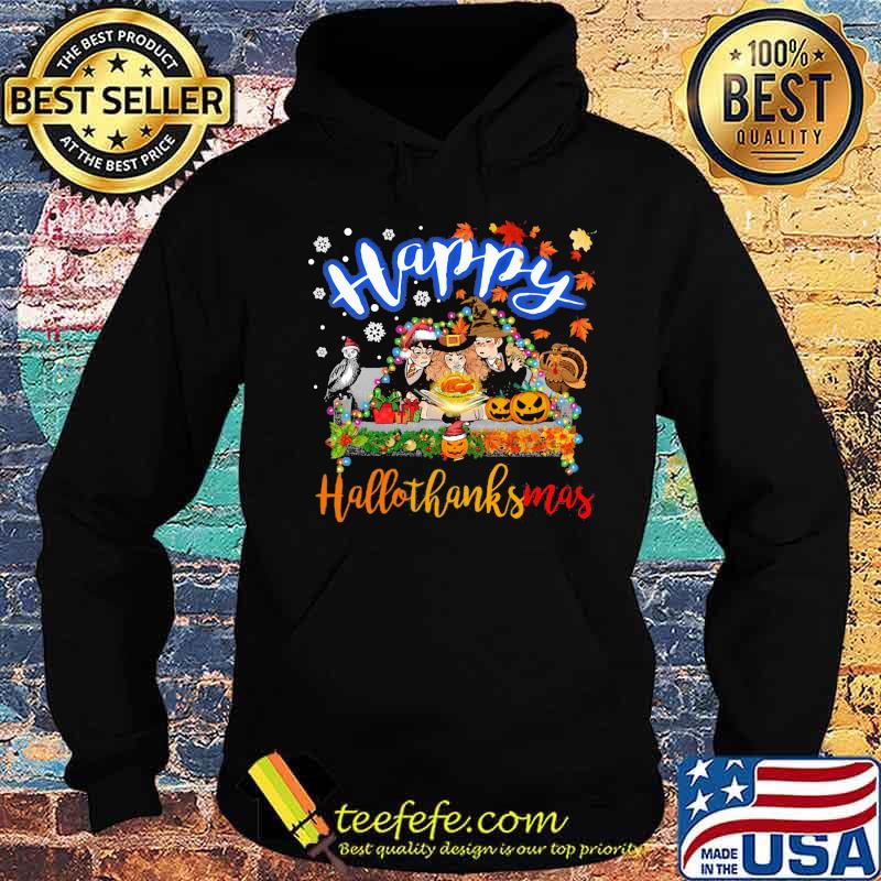 Harry potter happy hallothanksmas halloween thanksgiving christmas s Hoodie Harry potter happy hallothanksmas halloween thanksgiving christmas s Hoodie