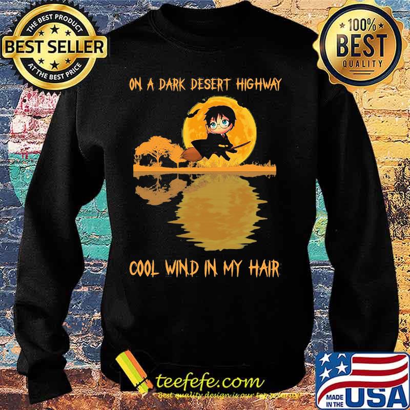Harry potter on a dark desert highway cool wind in my hair moon s Sweater Harry potter on a dark desert highway cool wind in my hair moon s Sweater