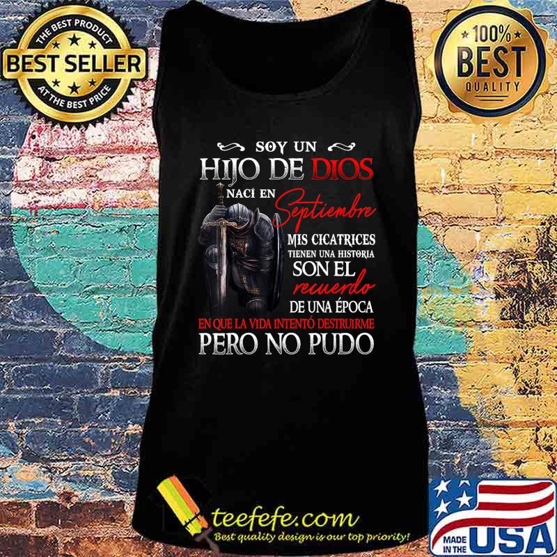 HIJO DE DIOS, NACI EN SEPTIEMBRE T-Shirt Tank top HIJO DE DIOS, NACI EN SEPTIEMBRE T-Shirt Tank top