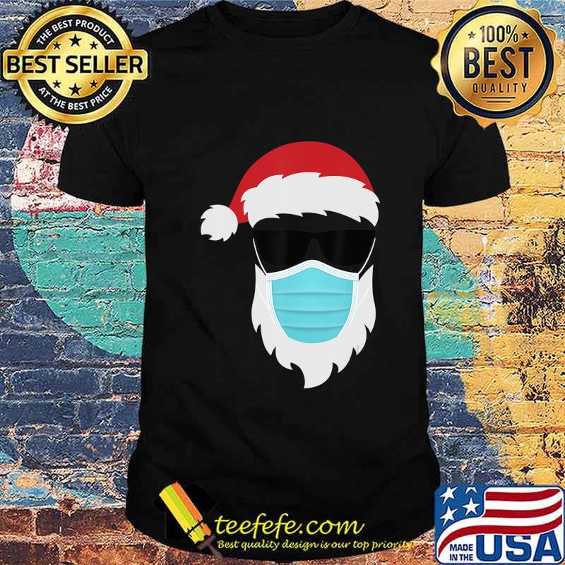 Hipster Santa with Mask - Hipster Santa - Ugly Christmas T-Shirt Hipster Santa with Mask - Hipster Santa - Ugly Christmas T-Shirt