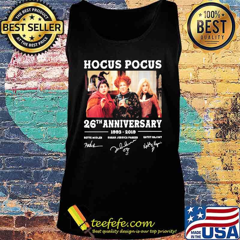 Hocus pocus 26th anniversary 1993 2019 signatures s Tank top Hocus pocus 26th anniversary 1993 2019 signatures s Tank top
