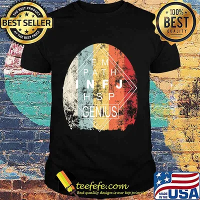 hsp infj Design you are a genius and preserve your empathy Premium T-Shirt