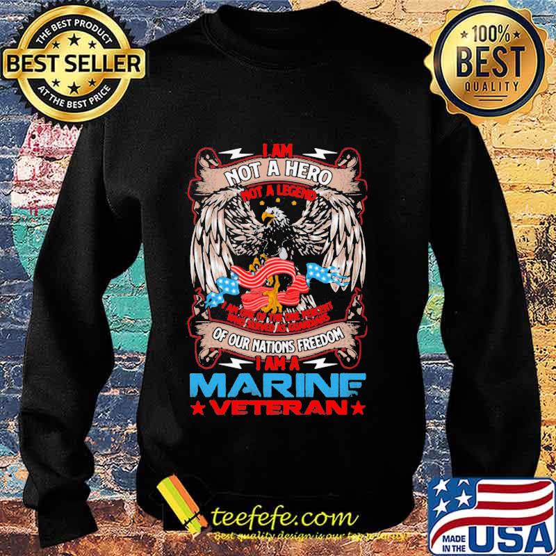 I Am Not A Hero Not A Legend I Am The One Percent I Am A Veteran Vets American Flag Shirt Sweater I Am Not A Hero Not A Legend I Am The One Percent I Am A Veteran Vets American Flag Shirt Sweater