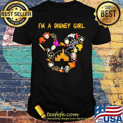 I'm a disney girl mickey mouse happy halloween shirt