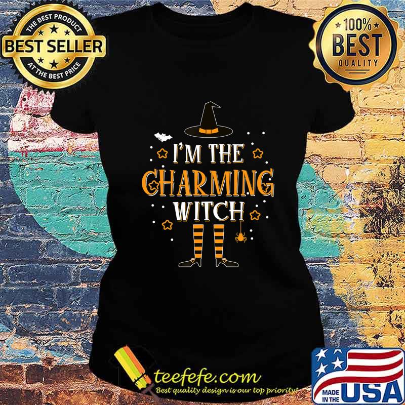 I'm The Charming Witch Halloween Matching Group Costume T-Shirt Ladies tee I'm The Charming Witch Halloween Matching Group Costume T-Shirt Ladies tee