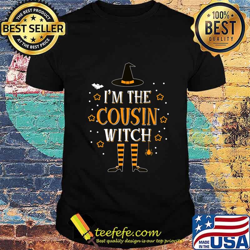 I'm The Cousin Witch Halloween Matching Group Costume T-Shirt