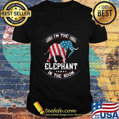 I'm The Elephant in The Room t-shirt Republica Conservative T-Shirt