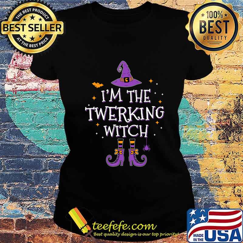 I'm The Twerking Witch Halloween Matching Group Costume T-Shirt Ladies tee I'm The Twerking Witch Halloween Matching Group Costume T-Shirt Ladies tee