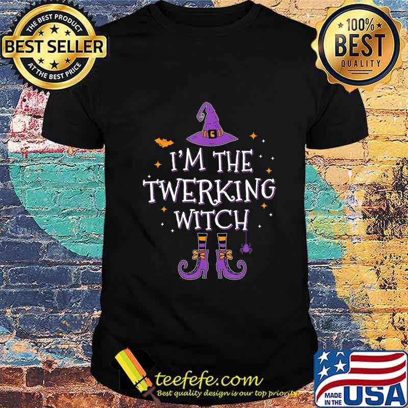 I'm The Twerking Witch Halloween Matching Group Costume T-Shirt