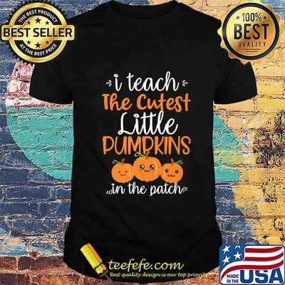 I Teach The Cutest Little Pumpkins In The Patch Premium T-Shirt
