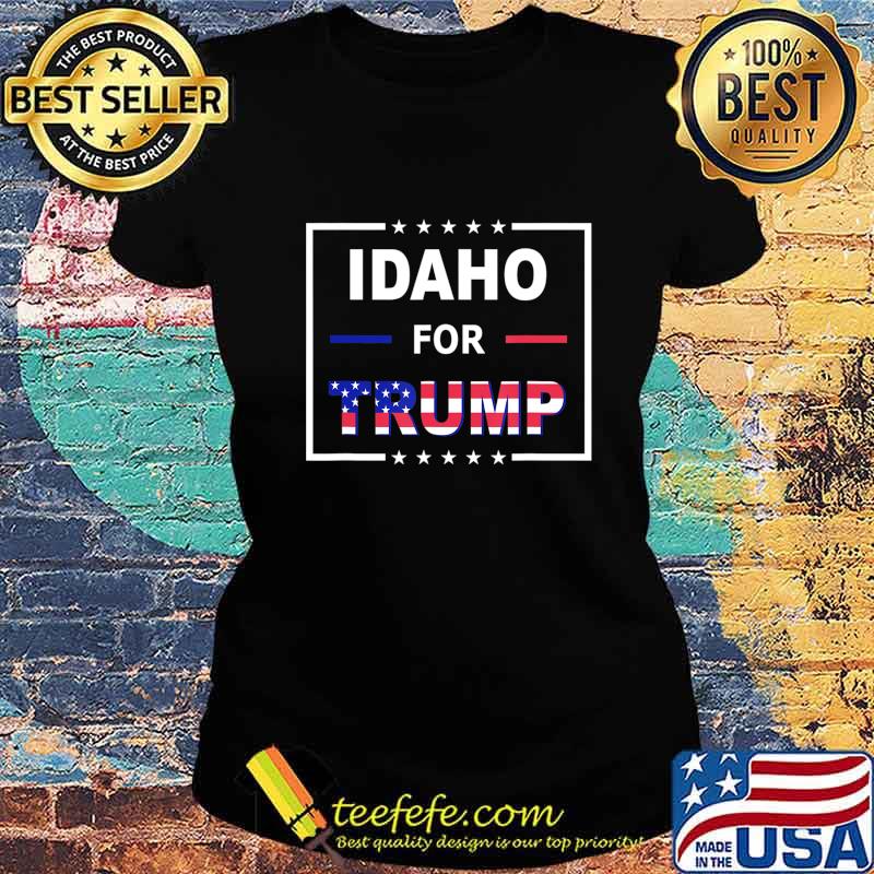Idaho Votes For Trump American flag T-Shirt Ladies tee Idaho Votes For Trump American flag T-Shirt Ladies tee