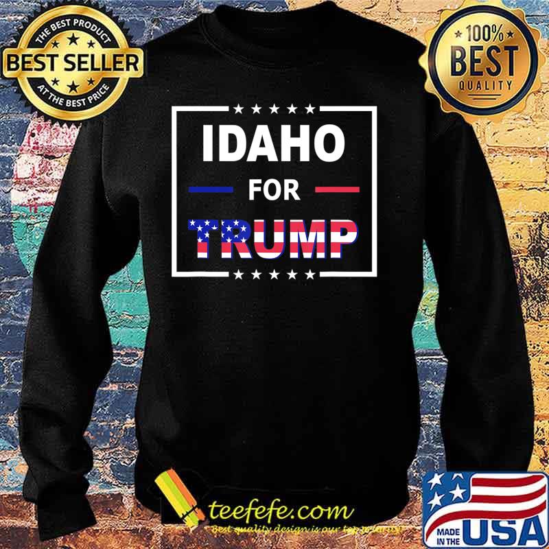 Idaho Votes For Trump American flag T-Shirt Sweater Idaho Votes For Trump American flag T-Shirt Sweater