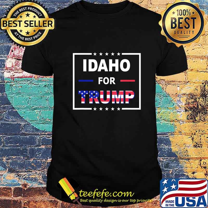 Idaho Votes For Trump American flag T-Shirt