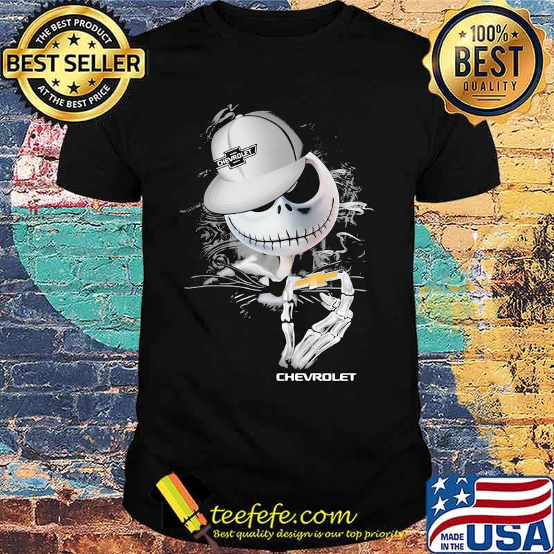 Jack skellington chevrolet logo halloween shirt Jack skellington chevrolet logo halloween shirt