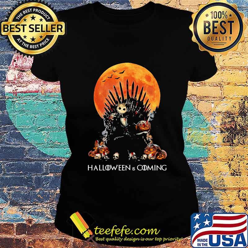 Jack skellington halloween is coming moon s Ladies tee Jack skellington halloween is coming moon s Ladies tee