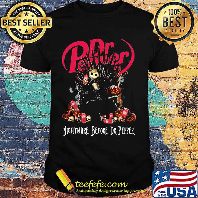 Jack skellington nightmare before dr pepper shirt