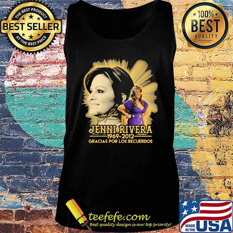 Jenni rivera 1969 2012 gracias por los recuerdos signature s Tank top Jenni rivera 1969 2012 gracias por los recuerdos signature s Tank top