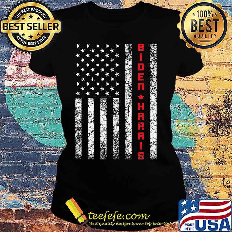 Joe Biden Kamala Harris Vintage USA Flag - Biden Harris 2020 T-Shirt Ladies tee Joe Biden Kamala Harris Vintage USA Flag - Biden Harris 2020 T-Shirt Ladies tee