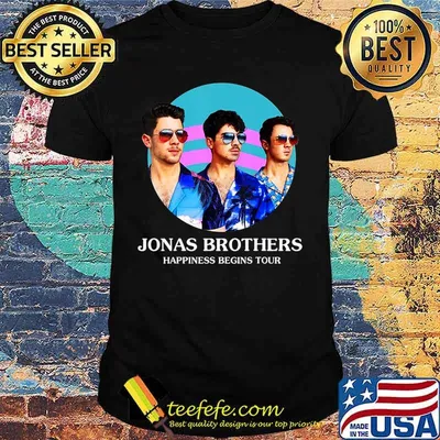 Jonas Brothers Happiness begins Tour Shirt