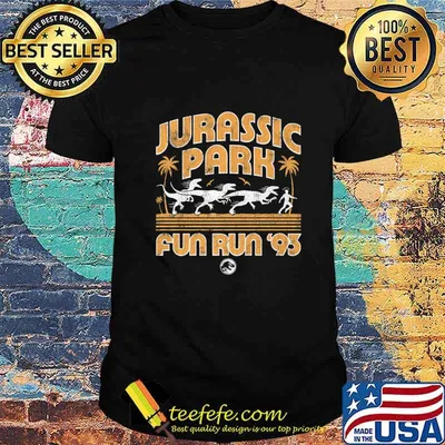 Jurassic Park Fun Run '93 Premium T-Shirt