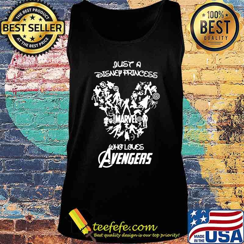 Just a disney princess marvel who loves avengers mickey mouse s Tank top Just a disney princess marvel who loves avengers mickey mouse s Tank top