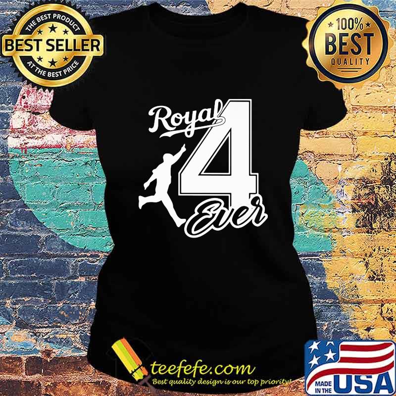 Kansas city royal 4 ever baseball s Ladies tee Kansas city royal 4 ever baseball s Ladies tee