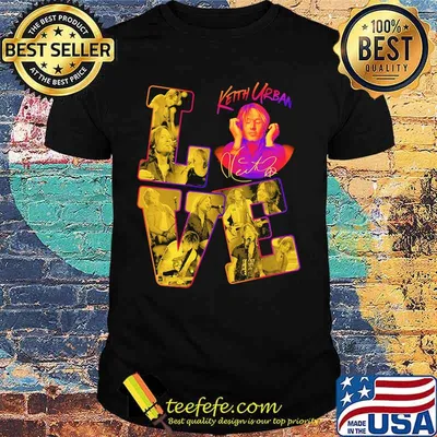 Keith urban love signatures shirt