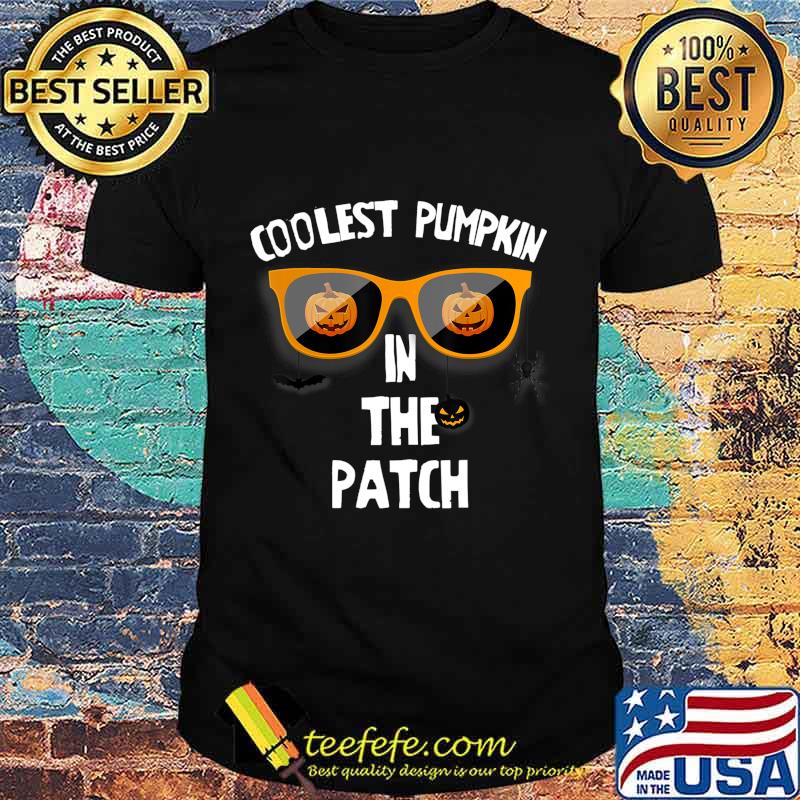 Kids Coolest Pumpkin In The Patch Halloween Boys Girls Gift T-Shirt
