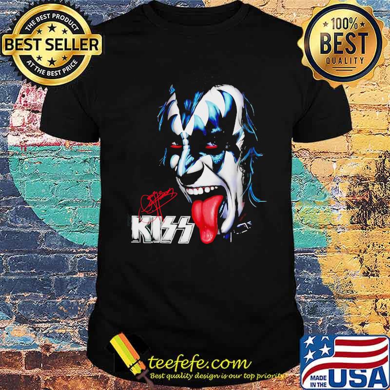 Kiss band dressed to kill signature shirt