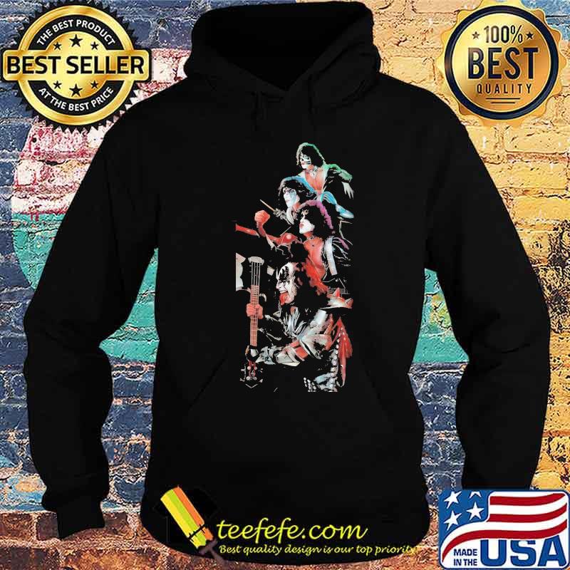 Kiss band members guitar s Hoodie Kiss band members guitar s Hoodie