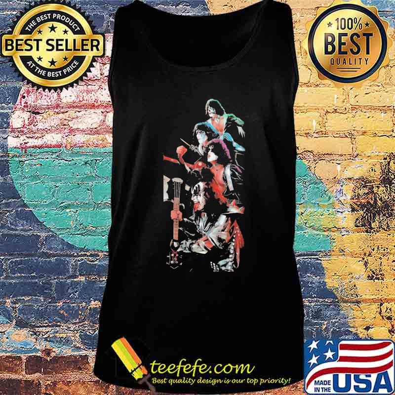 Kiss band members guitar s Tank top Kiss band members guitar s Tank top