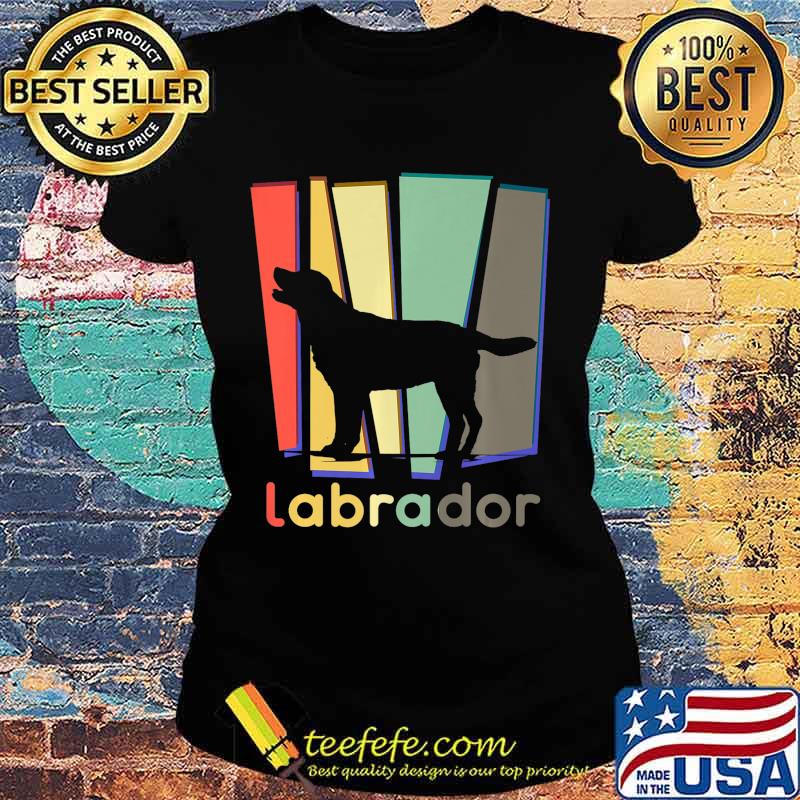 Labrador Retriever Vintage Retro Dog Premium T-Shirt Ladies tee Labrador Retriever Vintage Retro Dog Premium T-Shirt Ladies tee