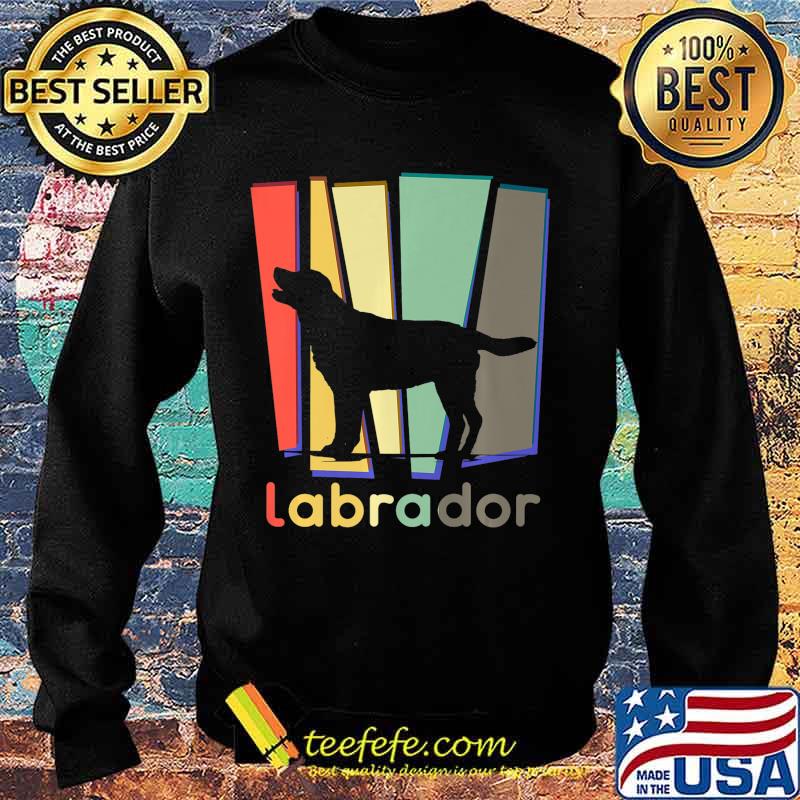 Labrador Retriever Vintage Retro Dog Premium T-Shirt Sweater Labrador Retriever Vintage Retro Dog Premium T-Shirt Sweater