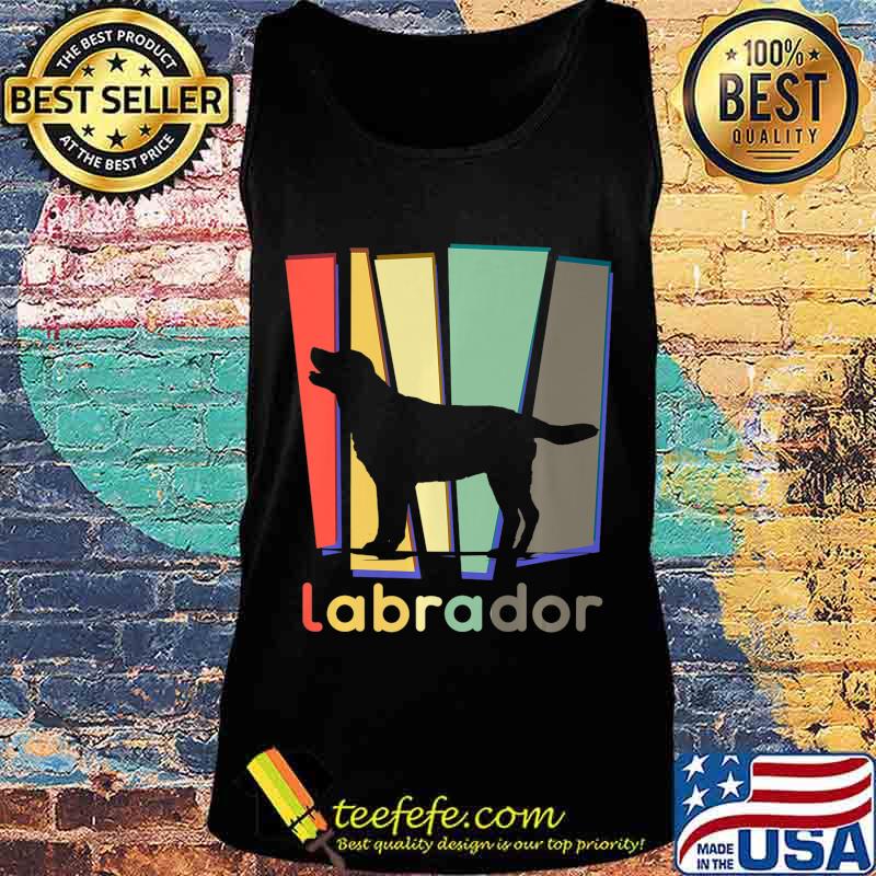 Labrador Retriever Vintage Retro Dog Premium T-Shirt Tank top Labrador Retriever Vintage Retro Dog Premium T-Shirt Tank top