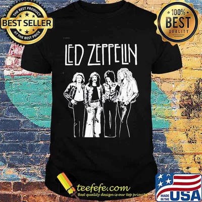 led zeppelin members vintage shirt
