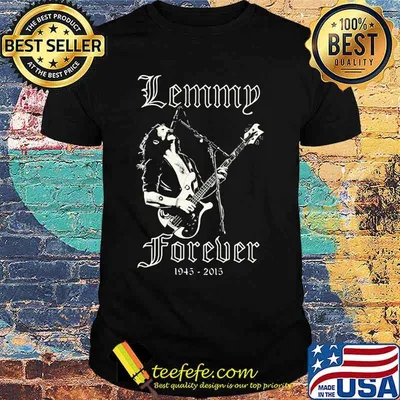 Lemmy forever playing guitar 1945 2015 shirt