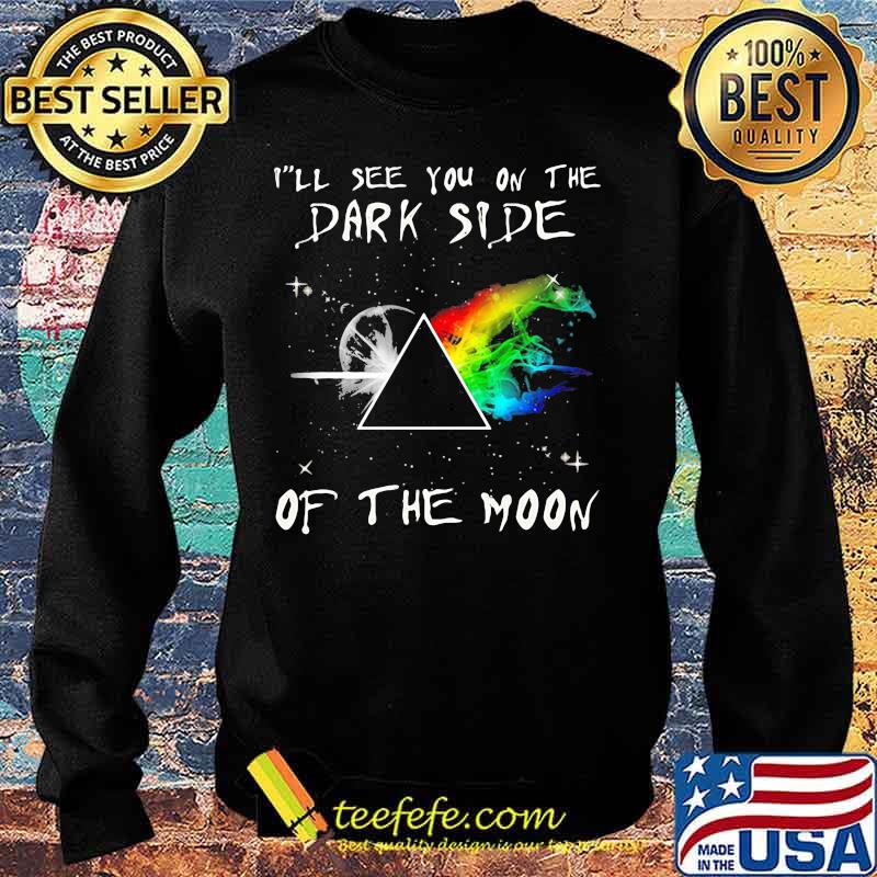 Lgbt pink floyd band i'll see you on the park side of the moon s Sweater Lgbt pink floyd band i'll see you on the park side of the moon s Sweater