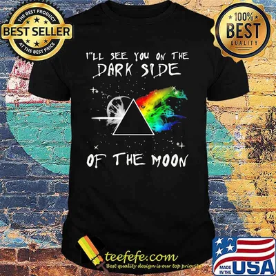 Lgbt pink floyd band i'll see you on the park side of the moon shirt